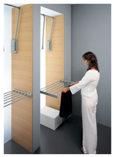 Adjustable trousers-rack